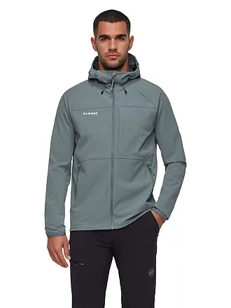 MAMMUT | Giacca softshell da uomo Ultimate Comfort con cappuccio |
